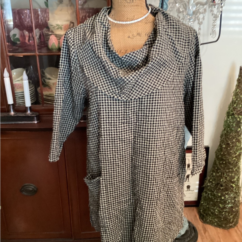 Match Point  Linen Tunic